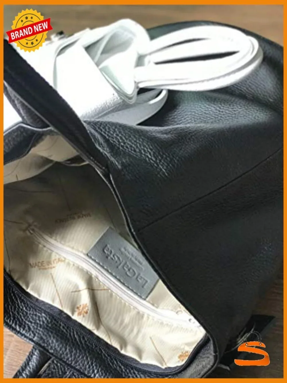Convertible Leather Backpack Purse – Anti-Theft Tote for Travel Work Casual